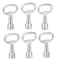 Alpine Industries All-Weather Outdoor Trash Kays, PK6 ALP471-40-KEY-6pk - alternate 4